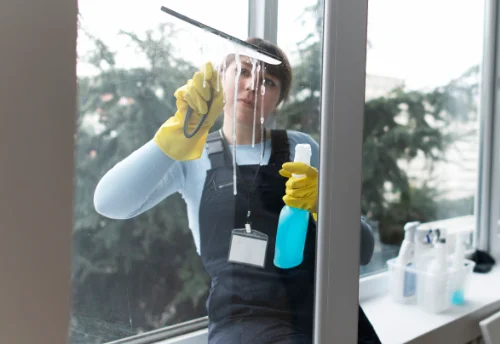Nettoyage de vitres intérieures et extérieures à Broglie